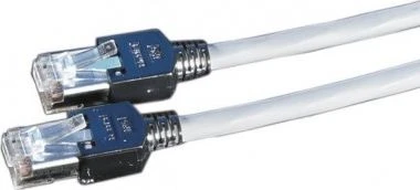 LEONI KERPEN KERPEN D1-20 PatchCord S/FTP Kat.5e pilkas 1,0 m ryšio kabelis
