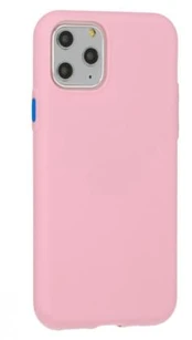Fusion Accessories "Solid Silikoninis dėklas Apple iPhone 12 Pro Max" Rožinė