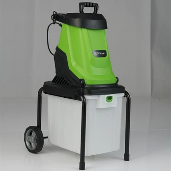 Elektrinis medienos smulkintuvas 2800 W, žalias, 56 × 44 × 94 cm