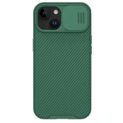 Nillkin CamShield Pro Magnetic Case for iPhone 15 Plus with camera cover - green kaina