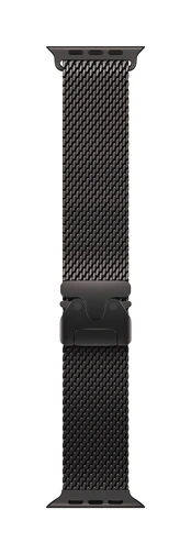 Apyrankė APPLE 49mm Black Titanium Milanese Loop - Large kaina