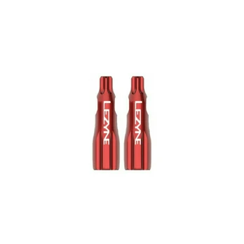 Lezyne CNC TLR ventilio dangteliai | Red
