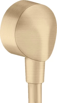 Jungiamasis elementas Hansgrohe FixFit Wall outlet E Brushed Bronze 27454140, 6 cm