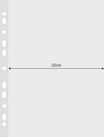 Įmautė plati A4 120mic 25 vnt.