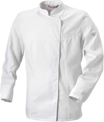Long-sleeve jacket, baltas, baltas border, XS, Expression
