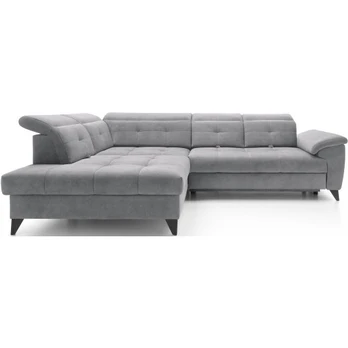 Kampinė sofa Inferne, pilka