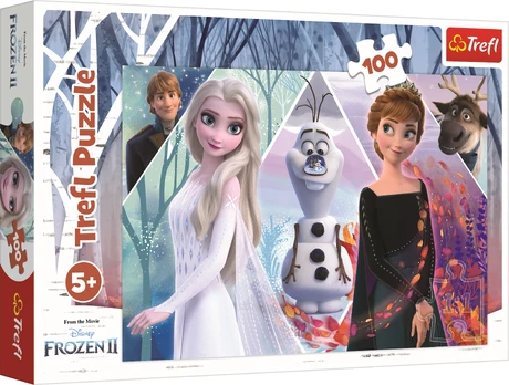 FROZEN TREFL 100 det. dėlionė „Ledo šalis 2“