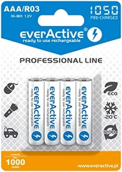 1050mAh AAA akumuliatorius, 4 vnt.