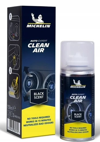 Michelin oro gaiviklis kondicionieriui spray 150ml juodas scent
