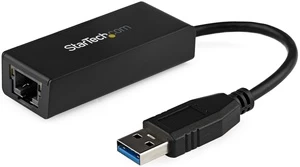 Adapteris StarTech USB To Gigabit Ethernet NIC Network Adapter, 0.135 cm, juoda