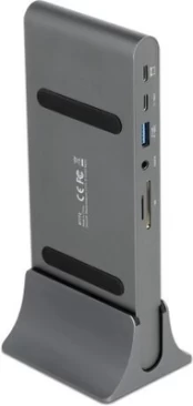Jungčių stotelė Delock USB Type-C™ DP 1.4 Docking Station Triple 4K Display kaina