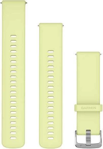 Garmin Quick Release Bands (22 mm), Citron silicone , sidabrinis hardware