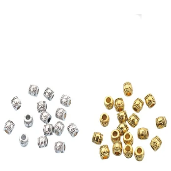Karoliukai, Silvery 30pcs + Golden 30pcs