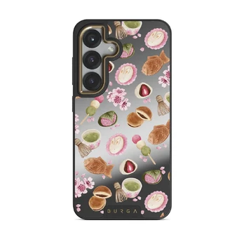 Café Haru - Samsung Galaxy S25 Plus Case, Elite Mirror Dark (Magnetic) / Gold