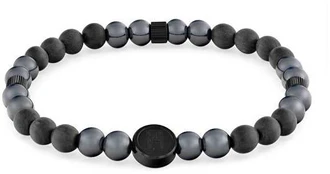 Tommy Hilfiger Juodas beaded bracelet TH85 Beads 2790625