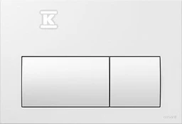 WC klavišas K97-519 / CERSANIT / PRESTO II / PRZYCISK BALTA /