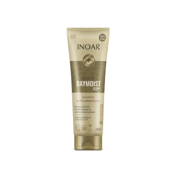 Inoar Absolut Daymoist Shampoo Atstatomasis-drėkinamasis šampūnas, 240 ml