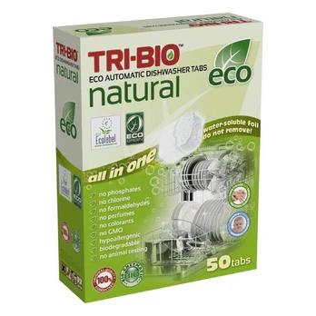 Indaplovių tabletės Tri-Bio, 50 vnt