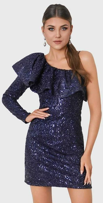 Suknelė women's dress-dark mėlynas