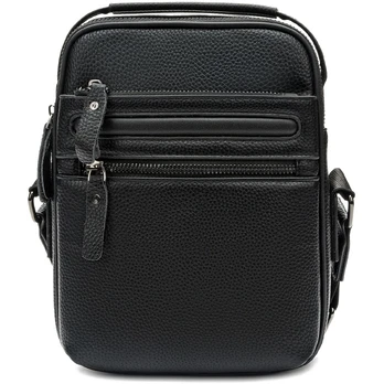 Rankinė per petį vyrams, Juoda, Crossbody