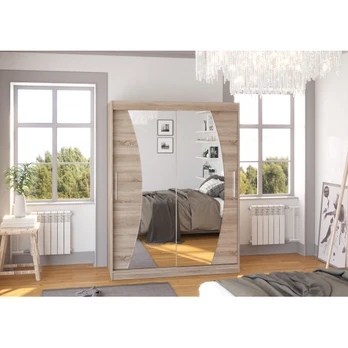 Sliding wardrobe with mirror MODESTO 150