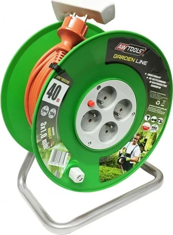AW-Tools AWTOOLS pratęsimas BUGNO SODO LINIJA 15m 3x1mm 10A / 2300W