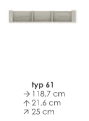 Extom ANGEL lentyna typ 61