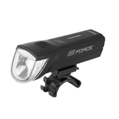 Priekinis žibintas FORCE Vert 110LM USB kaina