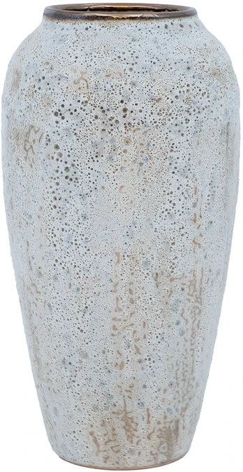 Vaza „TITAN STONE“, D17xH33 cm, smėlio spalvos