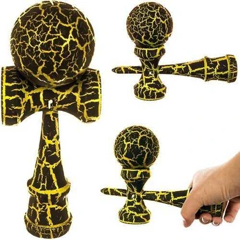 „KENDAMA“ Medinis įgūdžių žaidimas - Auksinis