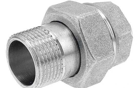 Išardomas sujungimas, chromuotas FERRO, tiesus 3/8"