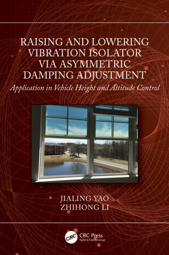 Raising and Lowering Vibration Isolator via Asymmetric Damping Adjustment