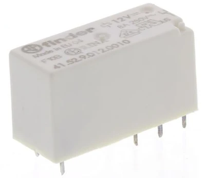 Relė 12VDC, 8A, 2CO, Finder