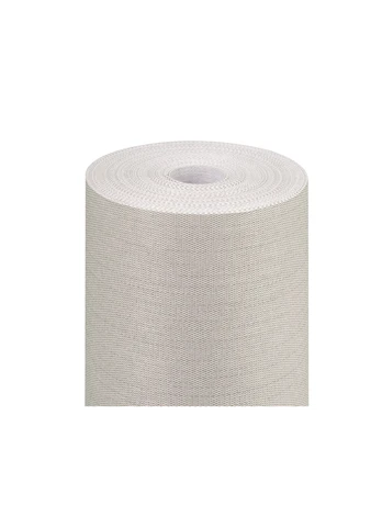 Staltiesė LINEN 0,4x24m., austa pilka
