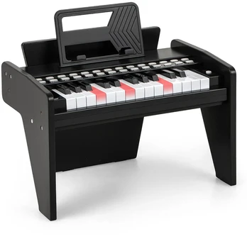 Mini pianinas juodas