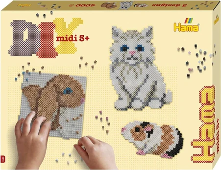 Hama Beads Hama - Midi gift box Pets (383160)