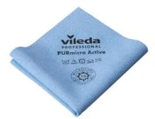 Multi Mikrofiberklud PurMicro Active 38x35cm Blå PVA,20 pk x 5 stk/krt