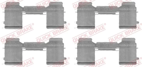 QUICK BRAKE QB109-1726 Brake pad fitting kit