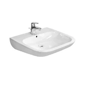 Praustuvas neįgaliesiems Duravit D-CODE 60x55,5 cm, baltas 23126000002 kaina