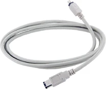 Intos InLine Firewire / DV kabelis IEEE1394, 400 Mbps, 1,8 m, 6/4 kontakto kaina