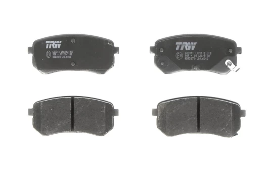 TRW GDB3370 Brake pad set