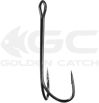 Dvišakiai kabliukai Golden Catch 2/ 4 dydžio 6vnt.