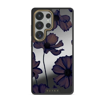 Velvet Night - Samsung Galaxy S25 Ultra Case, Elite Mirror (Magnetic) / Gold