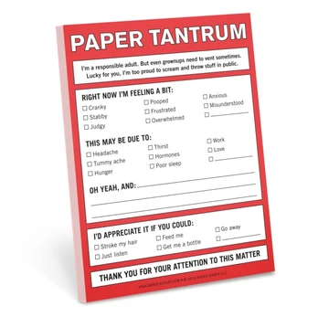Knock Knock Paper Tantrum Nifty Notes