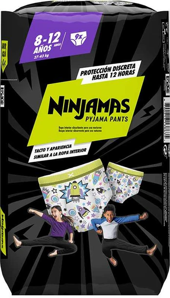 DODOT NINJAMAS PANTS 8-12 metai 27-43 kg 9 u