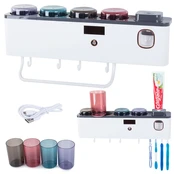 Verk Group Toothbrush organiser cups toothpaste dispenser uv kaina