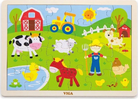 Viga Dėlionė 24 vnt. - Ferma