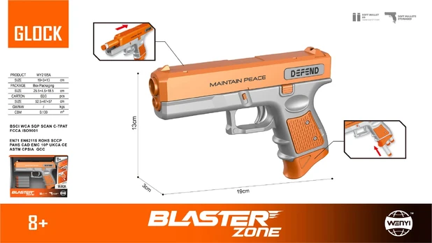 DEFEND Shotgun Orange