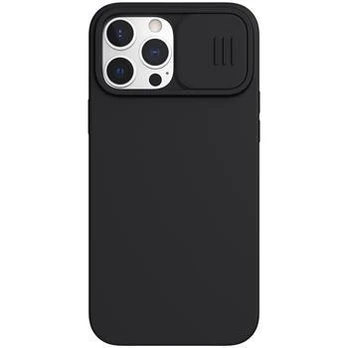 Dėklas Nillkin CamShield Silky Silicone Apple iPhone 13 Pro Max juodas