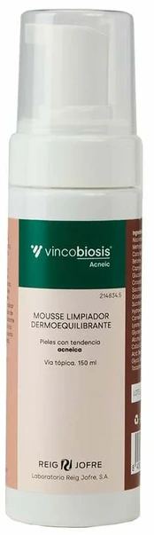 VINCOBIOSIS ACNEIC dermobalancing cleansing mousse 150 ml
